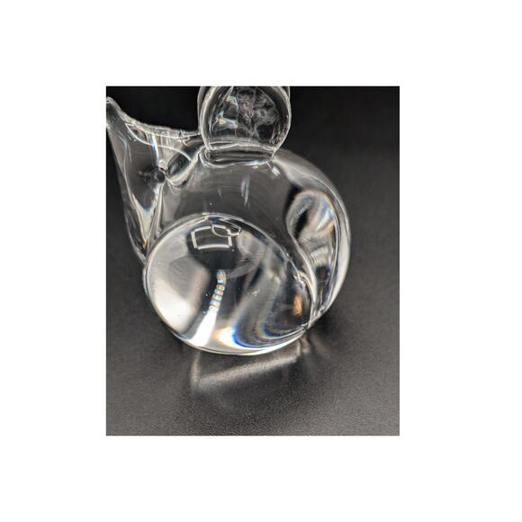 Vintage glass Mouse Paper Weight. 2.5" - Picture 3 of 4